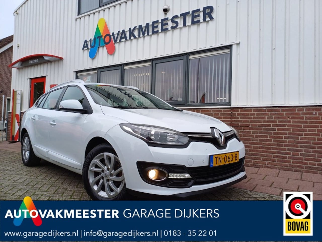 Renault Mégane Estate - Estate 1,2 Tce Collection LDWS Navi Clima Cruise - AutoWereld.nl