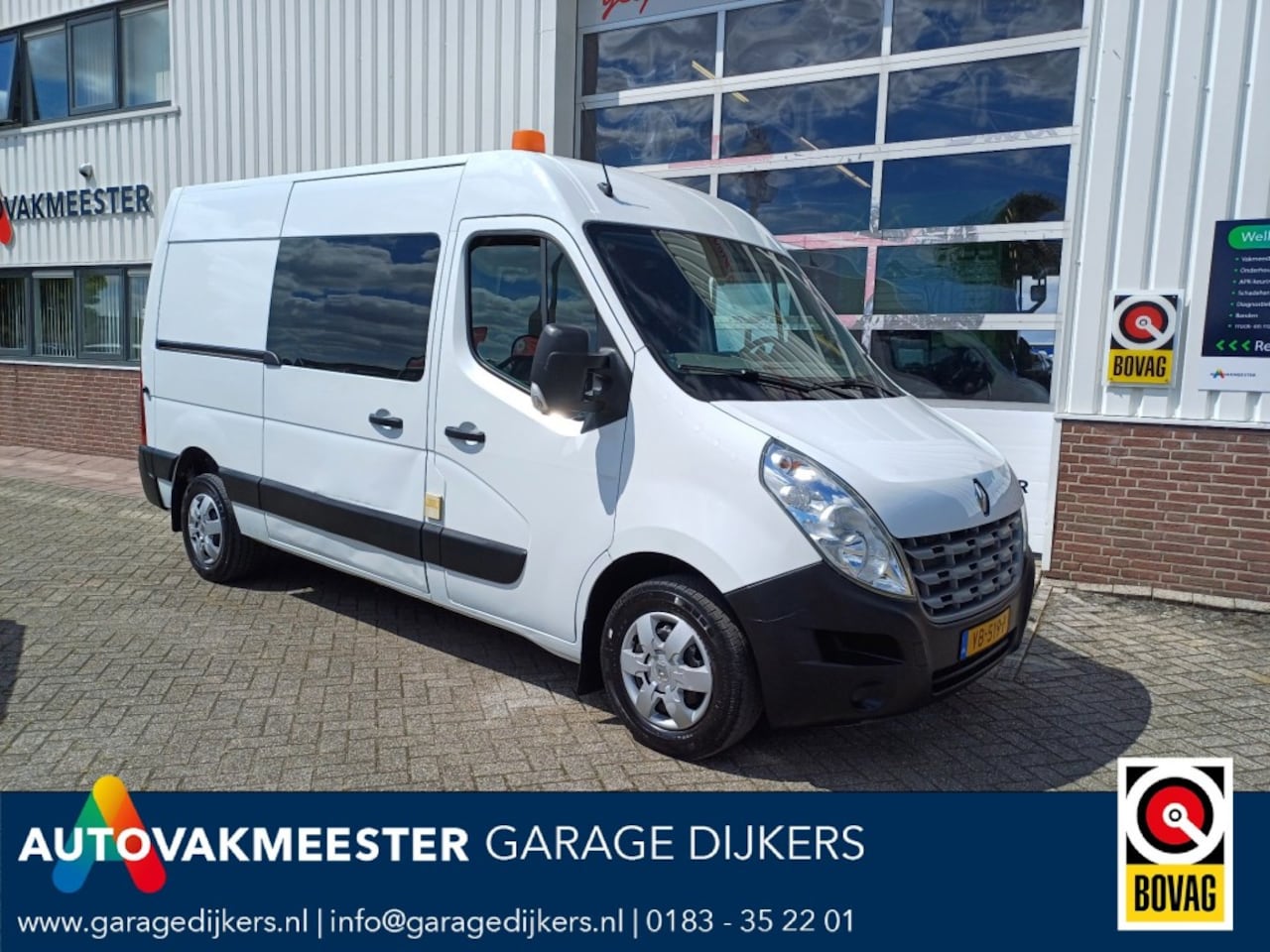 Renault Master - T35 L2H2 2,3 DCI 220 V Victron / Aluca werkplaatsinrichting - AutoWereld.nl