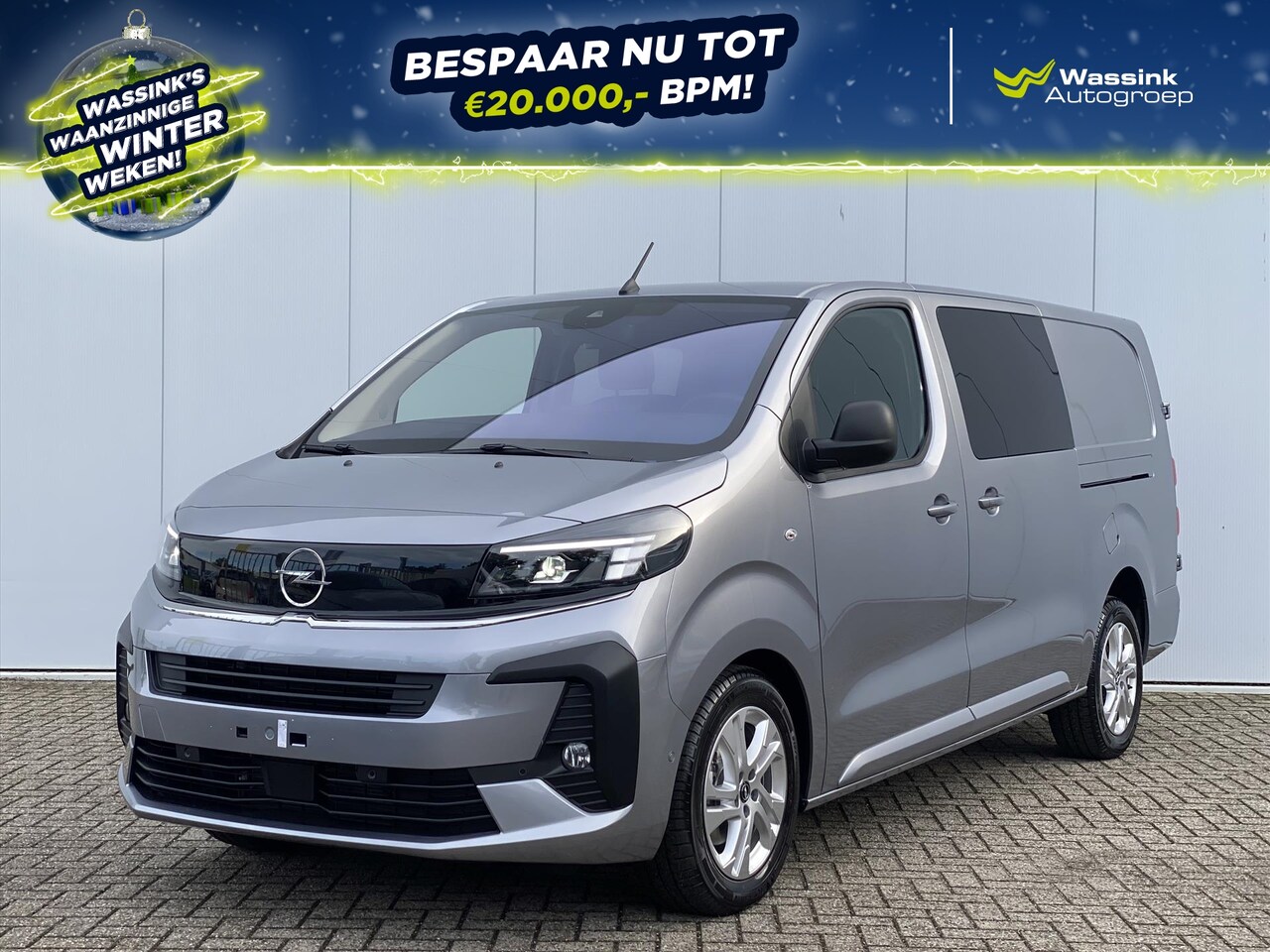 Opel Vivaro - GBDC 2.0 Diesel 145pk S&S L3 Automaat | Metallic | 360 graden camera | Achteruitrijcamera - AutoWereld.nl