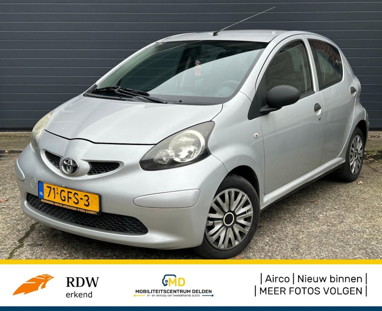 Toyota Aygo - 1.0-12V + / Airco / 5- deurs / All- season - AutoWereld.nl