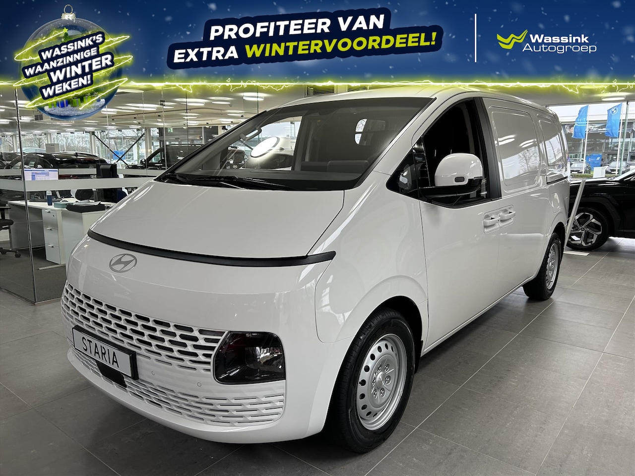 Hyundai Staria - 3P Van | EX BTW en BPM | Dubbele deuren achter | Reservewiel - AutoWereld.nl