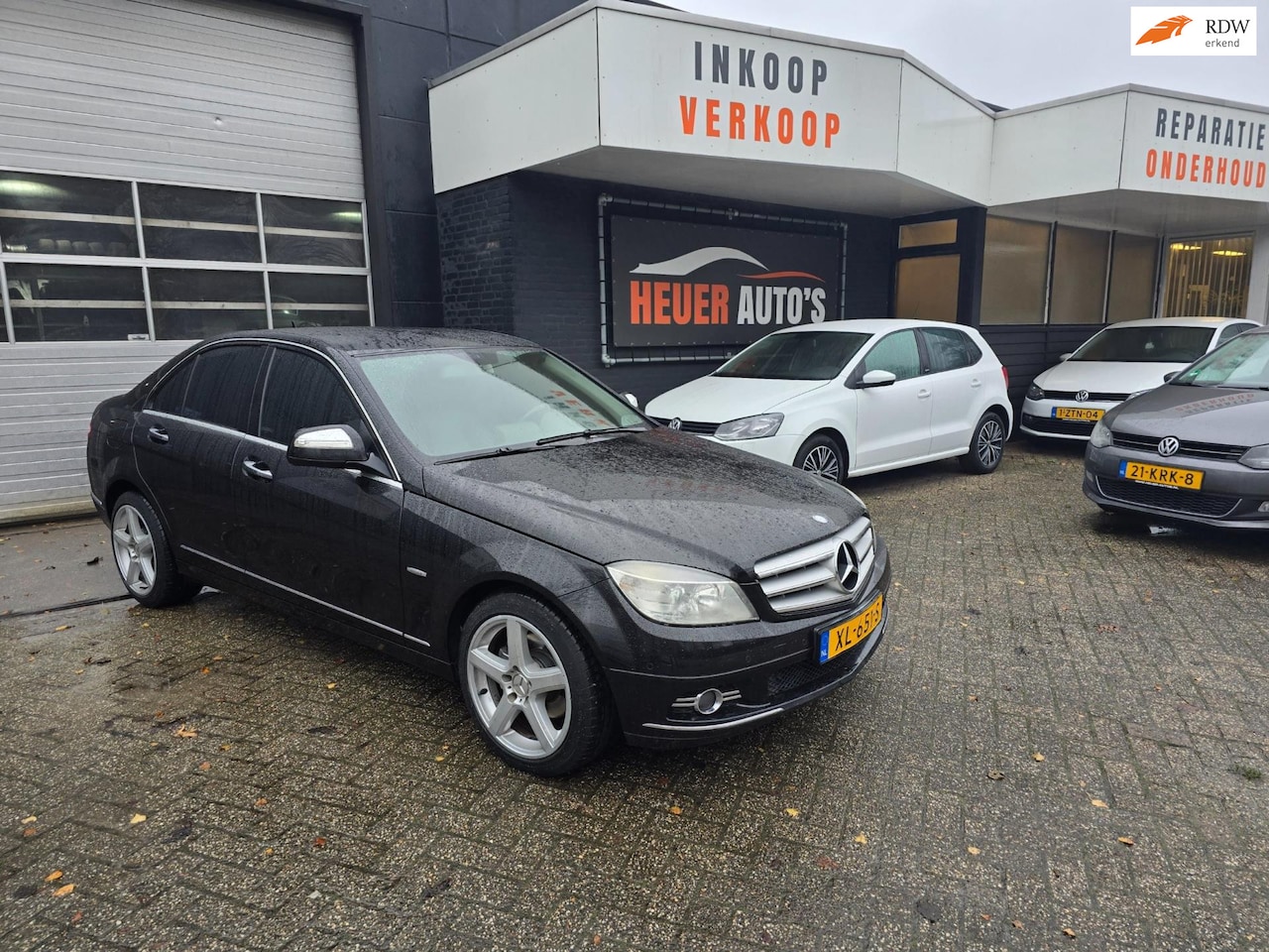 Mercedes-Benz C-klasse - 230 AUTOMAAT ZWART NW APK SCHERM - AutoWereld.nl