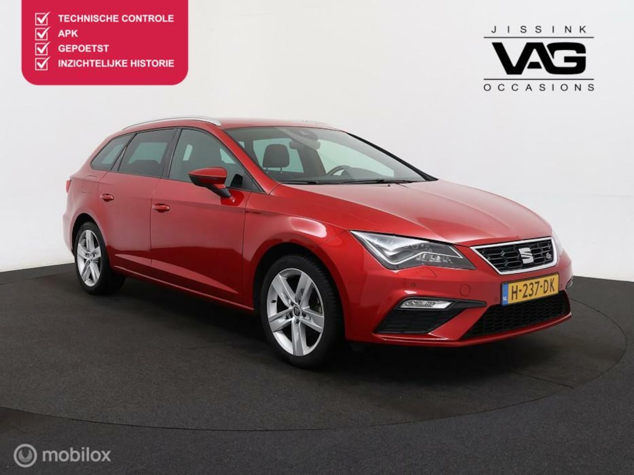 Seat Leon ST - 1.0 TSI FR Beats LED Camera CarPlay PDC Cruise - AutoWereld.nl