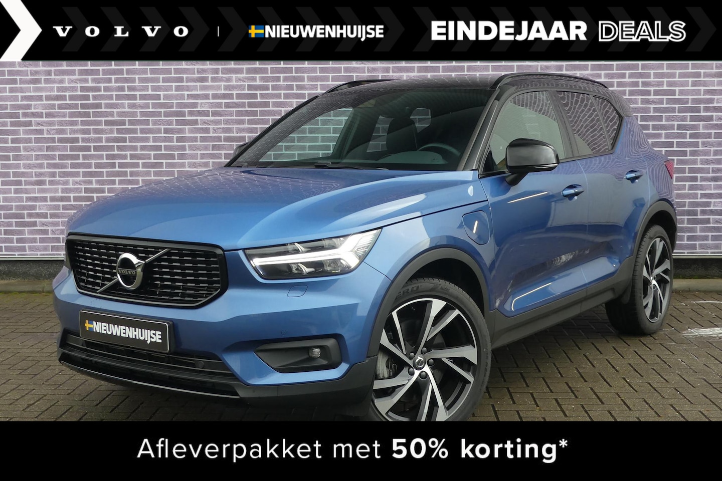 Volvo XC40 - T5 Recharge R-Design | Elektr. verst. stoel met geheugen | Verwarmbare voorruit | 20" LM v - AutoWereld.nl