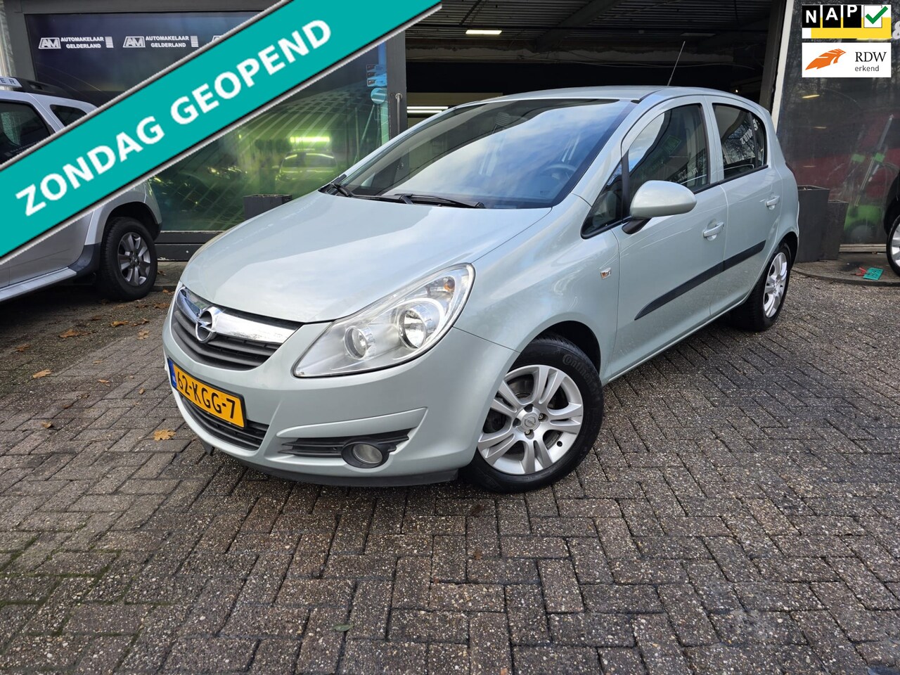 Opel Corsa - 1.4-16V Enjoy | 1E EIGENAAR | 12 MND GARANTIE | NW APK | AIRCO | ELEC PAKKET | - AutoWereld.nl