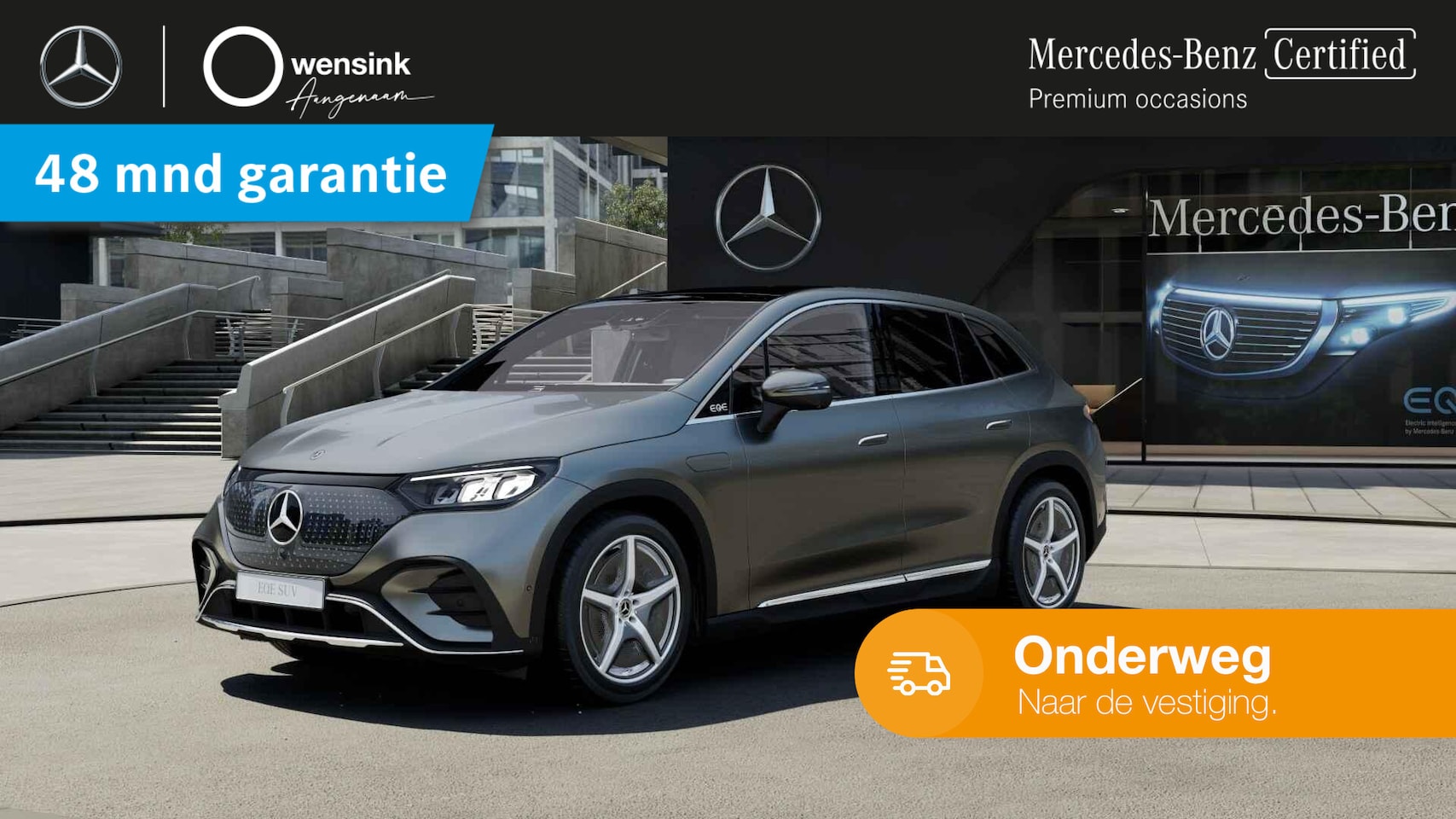 Mercedes-Benz EQE SUV - 300 Sport Edition | Leder | Panoramadak | Trekhaak | Distronic | - AutoWereld.nl