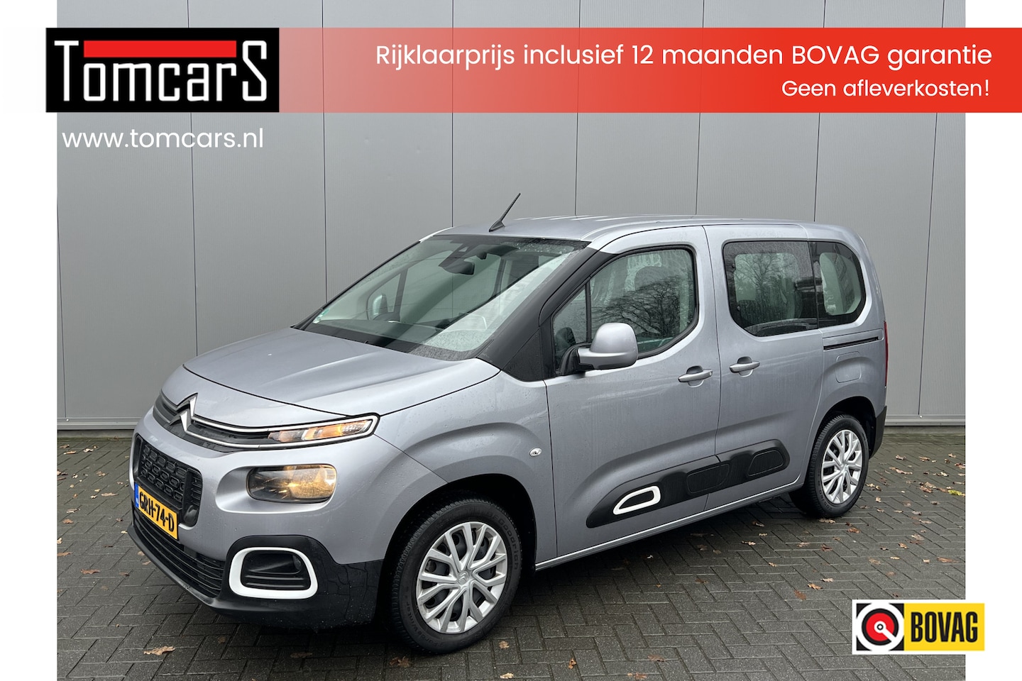 Citroën Berlingo - 1.2 PureT. 110PK Live Carplay/Stoelverwarming/Cruise-Control/Climate-Control - AutoWereld.nl