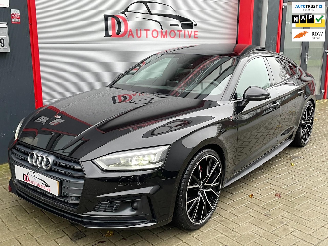 Audi A5 Sportback - 3.0 TDI quattro Design S-LINE/PANO/KEYLESS/360°/ACC/LANE/MEMORY - AutoWereld.nl