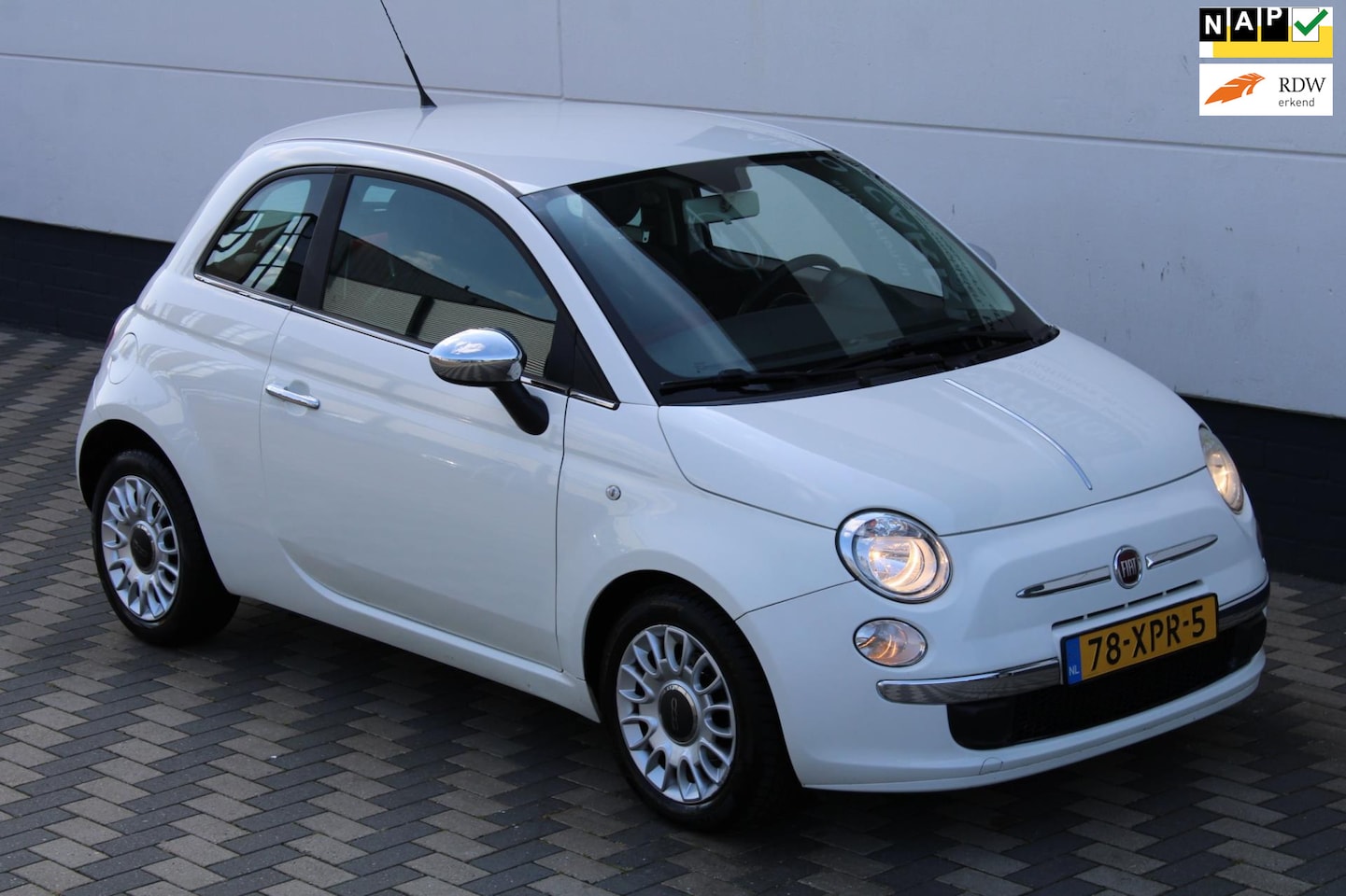 Fiat 500 - 0.9 TwinAir Automaat Airco Nieuwe APK NAP !! - AutoWereld.nl