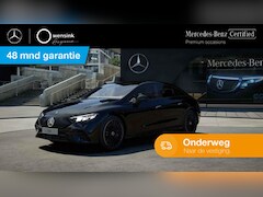 Mercedes-Benz EQE - 300 AMG Line 89 kWh | Luchtvering | Burmester | Night pakket | 21" lichtmetalen velgen |