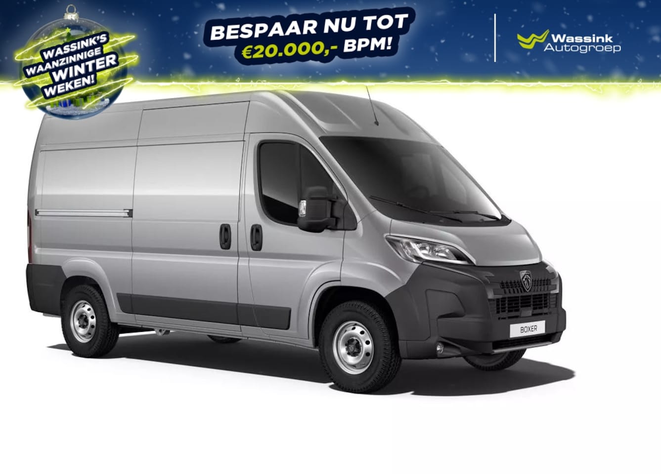 Peugeot Boxer - GB 2.2 140PK BlueHDi S&amp;S L2H2 35 Zwaar | Pakket Techno Plus | Pakket Visibility | Trek - AutoWereld.nl