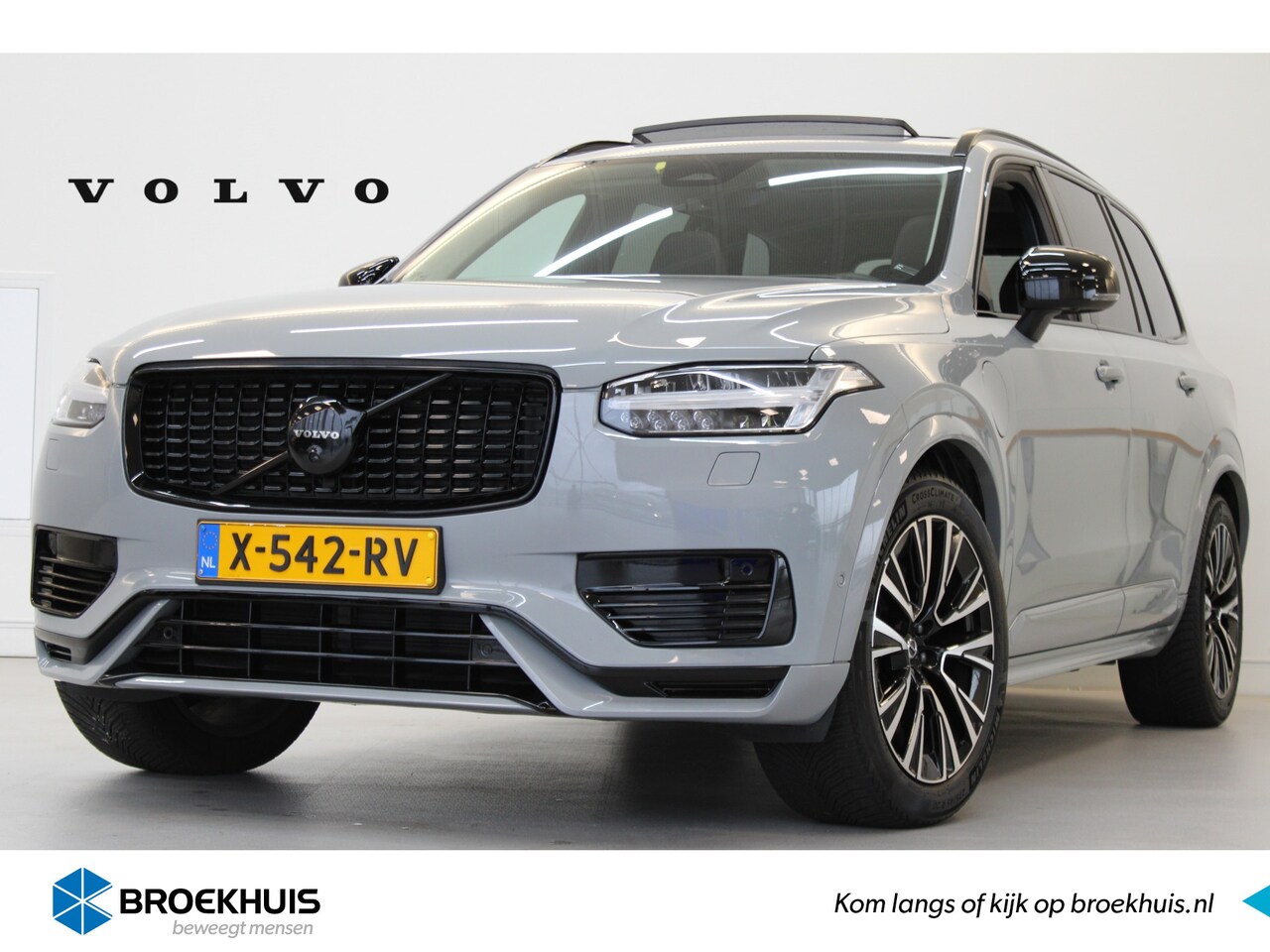 Volvo XC90 - T8 455PK AWD Ultimate Dark | Luchtvering | 360º view | All season | Panoramadak | HUD - AutoWereld.nl