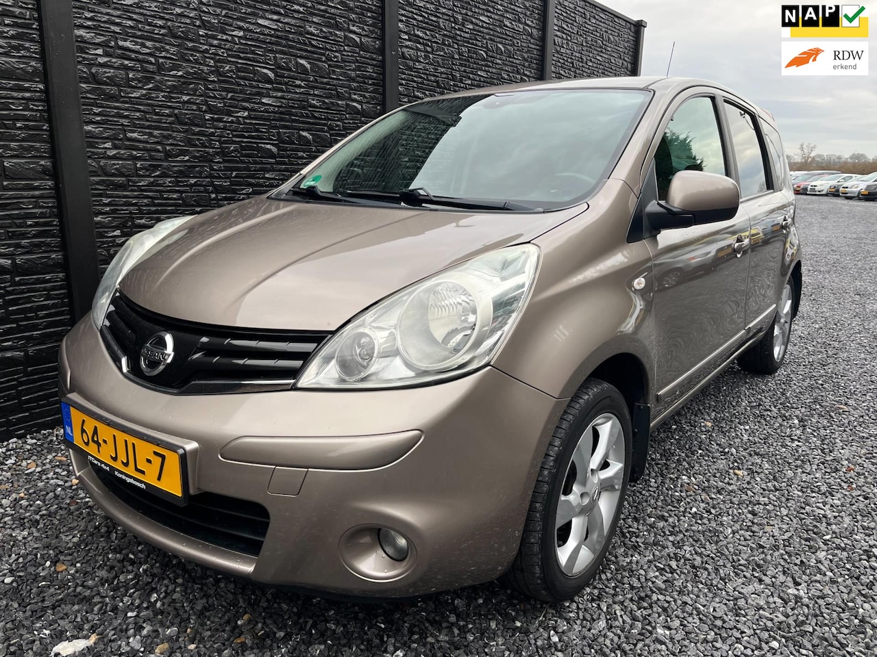 Nissan Note - 1.6 Acenta NAP, Orgineel NL Auto, trekhaak, 16” LM velgen, Airco, Multifunctioneel stuur Z - AutoWereld.nl