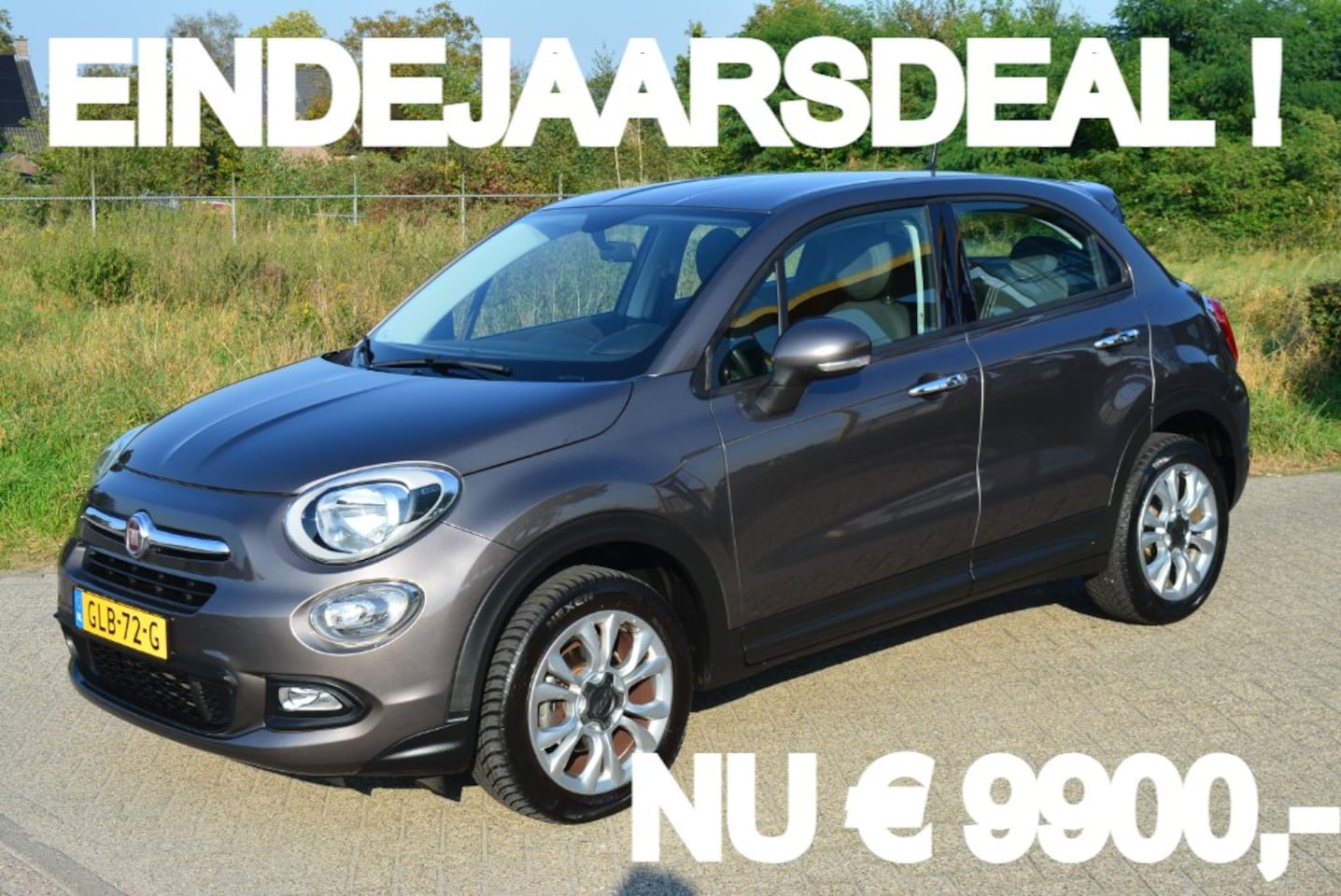 Fiat 500 X - 1.4 Turbo MultiAir PopStar | Climate Control | LM Velgen | Cruise Control | PDC VERKOOP TE - AutoWereld.nl