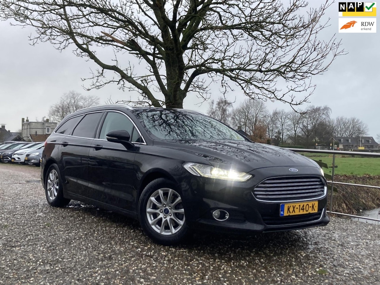 Ford Mondeo Wagon - 1.5 TDCi Titanium | Xenon + Clima + Cruise + Keyless nu €8.975,-!! - AutoWereld.nl