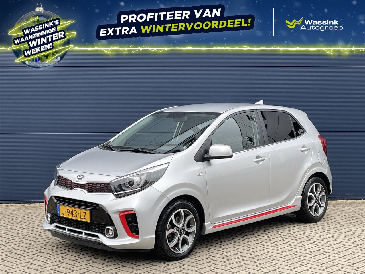 Kia Picanto - 1.0 DPi 67pk 4-zits GT-Line | Navigatie | Cruise Control | Camera | - AutoWereld.nl