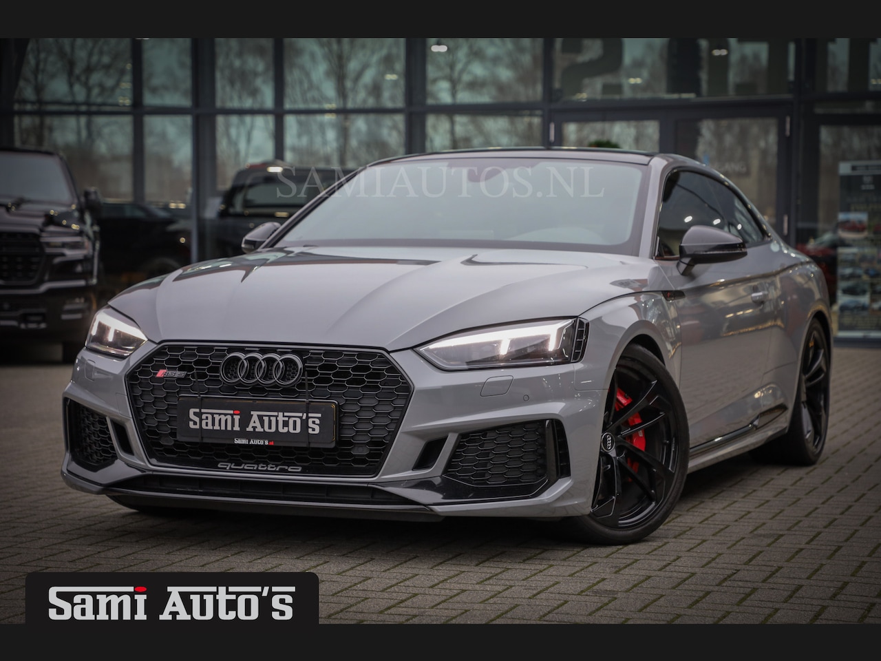 Audi A5 Coupé - RS5 540PK 745 NM | 2.9 TFSI QUATTRO | TOP STAAT | HISTORY GEHEEL AANWEZIG | NARDO GREY | R - AutoWereld.nl