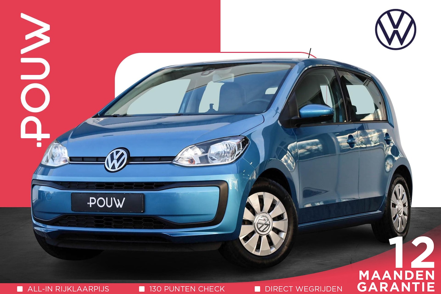 Volkswagen Up! - 1.0 60pk Move up! | Airco | Bluetooth | DAB+ | Elektrische Ramen - AutoWereld.nl