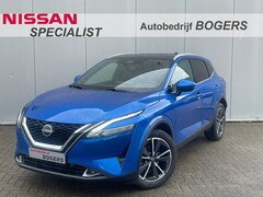 Nissan Qashqai - 1.3 MHEV Tekna Plus Automaat Navigatie, Panoramadak, Leder, 19"Lm, LED, 360 Camera, Adapti