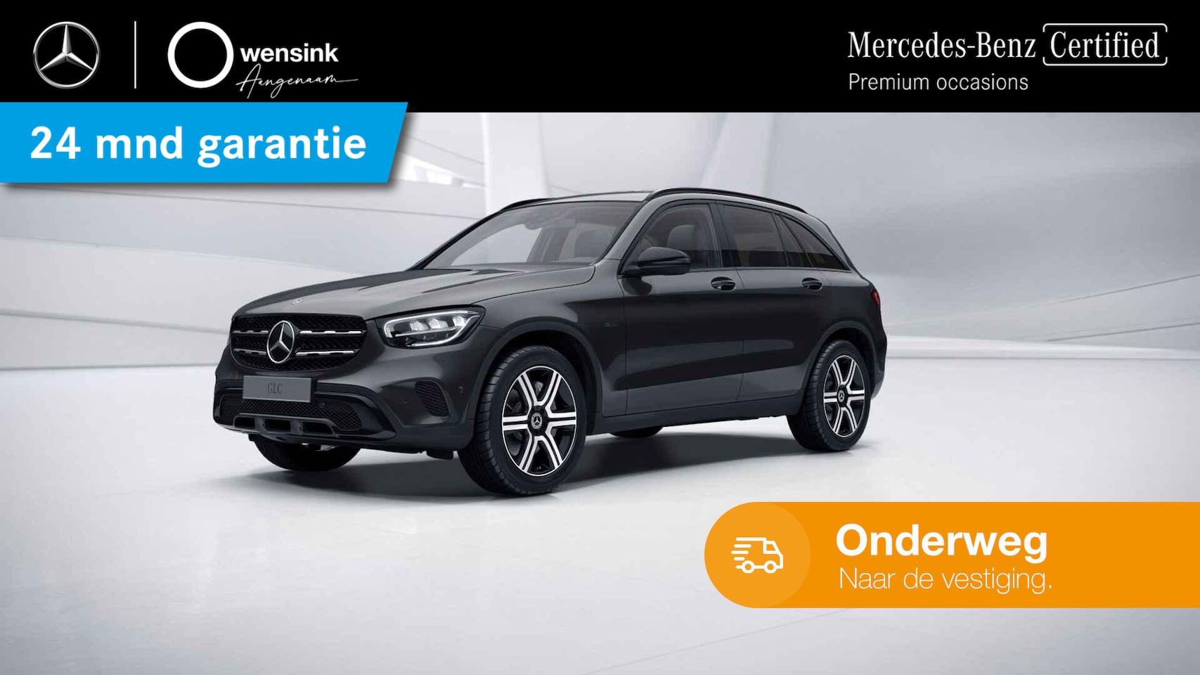 Mercedes-Benz GLC-klasse - 300e 4MATIC Business Solution AMG | Trekhaak | Digitaal display | Night | - AutoWereld.nl