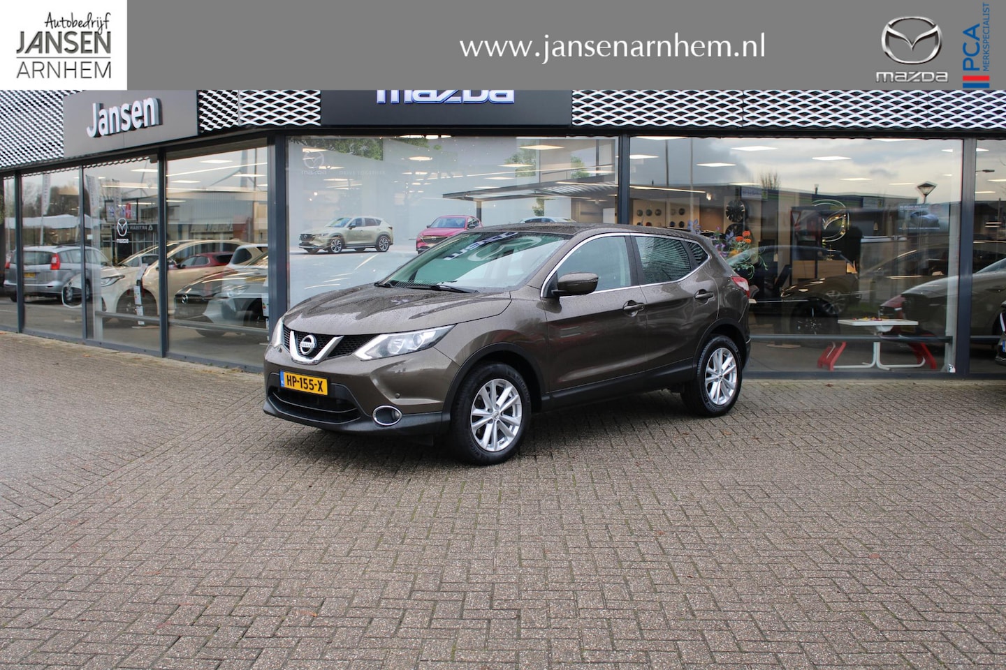 Nissan Qashqai - 1.2 Acenta 1.2 Acenta , Clima, PDC, LMV 17 Inch, Cruise, Bluetooth - AutoWereld.nl