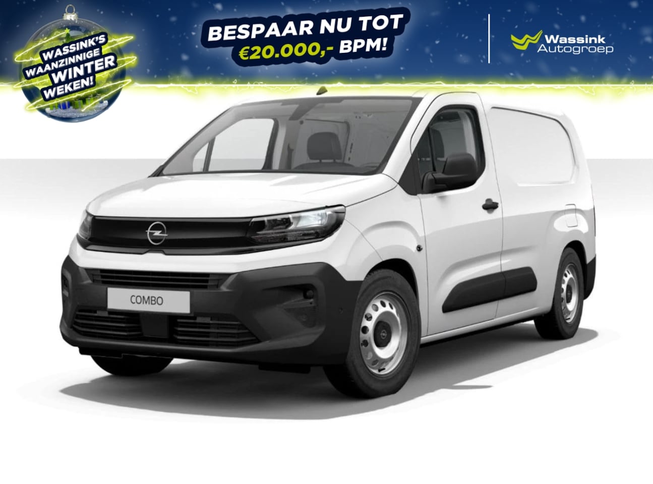 Opel Combo - Cargo GB 1.5 Diesel 100pk S/S L2H1 verhoogd laadv. | Trekhaak voorbereiding | Airco | Pakk - AutoWereld.nl