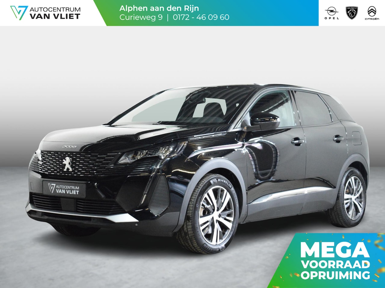 Peugeot 3008 - 1.6 PHEV 180 Allure Pack Business NAVIGATIE | CARPLAY | ACHTERUITRIJCAMERA MET SENSOREN | - AutoWereld.nl