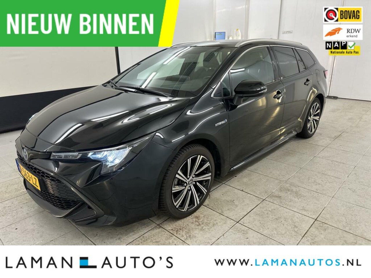 Toyota Corolla Touring Sports - 1.8 122pk Hybrid Dynamic | CarPlay ECC Navi LED 17" LMV Metallic ACC | Hybrid Voorschoten - AutoWereld.nl