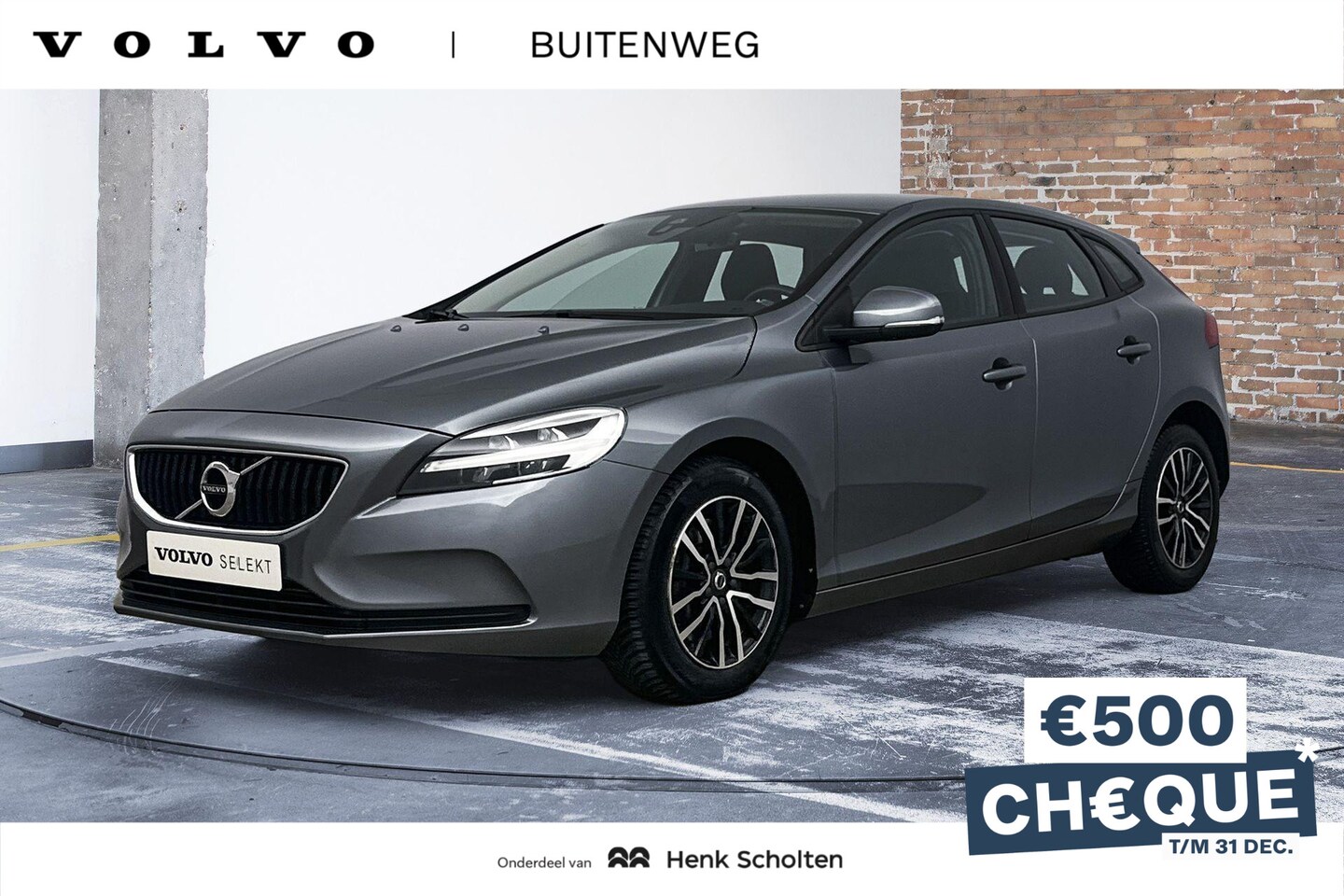 Volvo V40 - T2 Automaat Polar+ | Volvo on Call | Parkeersensoren achter | Stoelverwarming | Navigatie - AutoWereld.nl