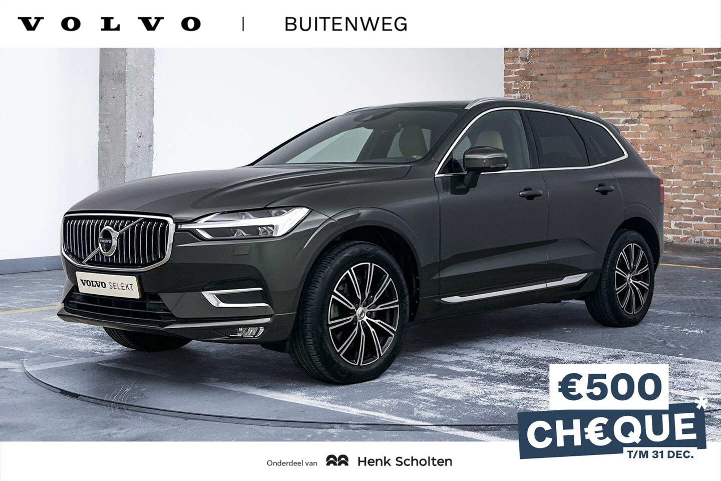 Volvo XC60 - B5 Inscription | Nappa amber lederen bekleding | 360° parkeercamera | Stoelverwarming | Pa - AutoWereld.nl