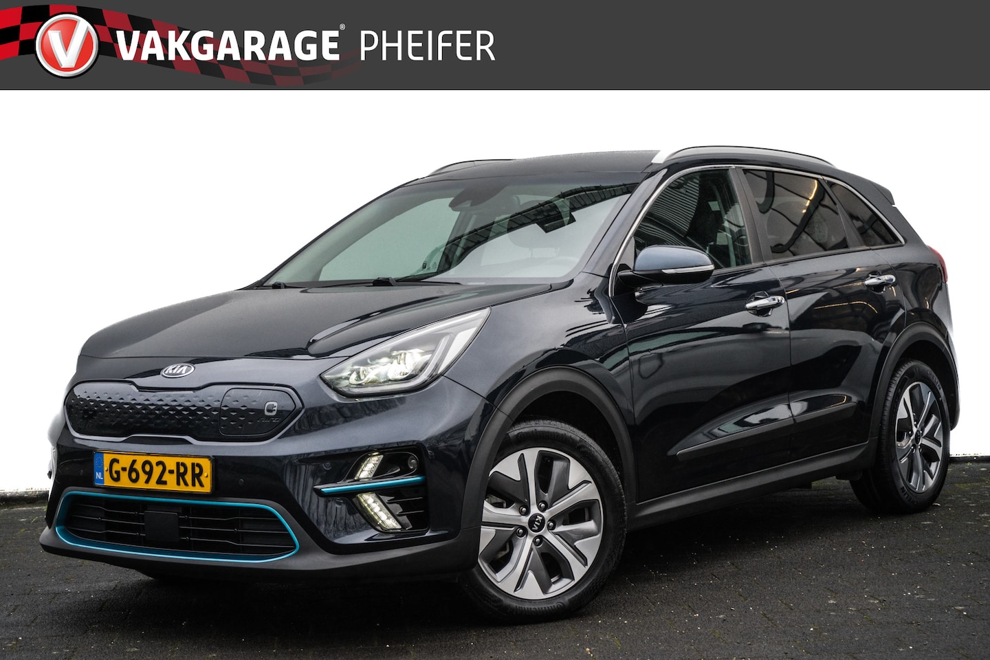 Kia e-Niro - ExecutiveLine 64 kWh Leer/ Stoel-stuurverwarming/ Navigatie/ Carplay/ Camera/ Full led/ Jb - AutoWereld.nl