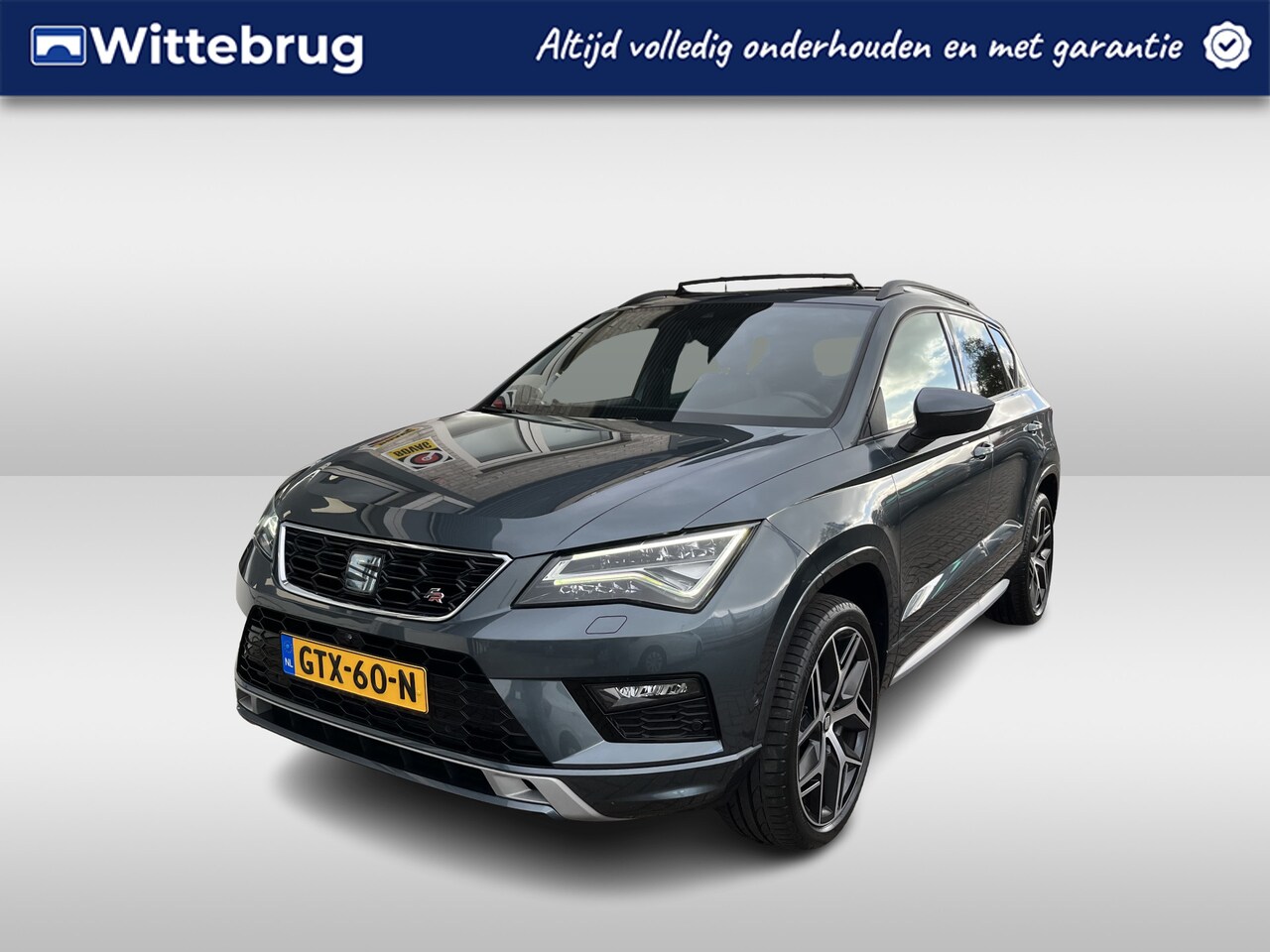 Seat Ateca - 1.5 TSI FR / AUTOMAAT/ TREKHAAK/ PANO/ 360 CAMERA/ PARK. SENSOREN/ DODE HOEK/ KEYLESS/ STO - AutoWereld.nl