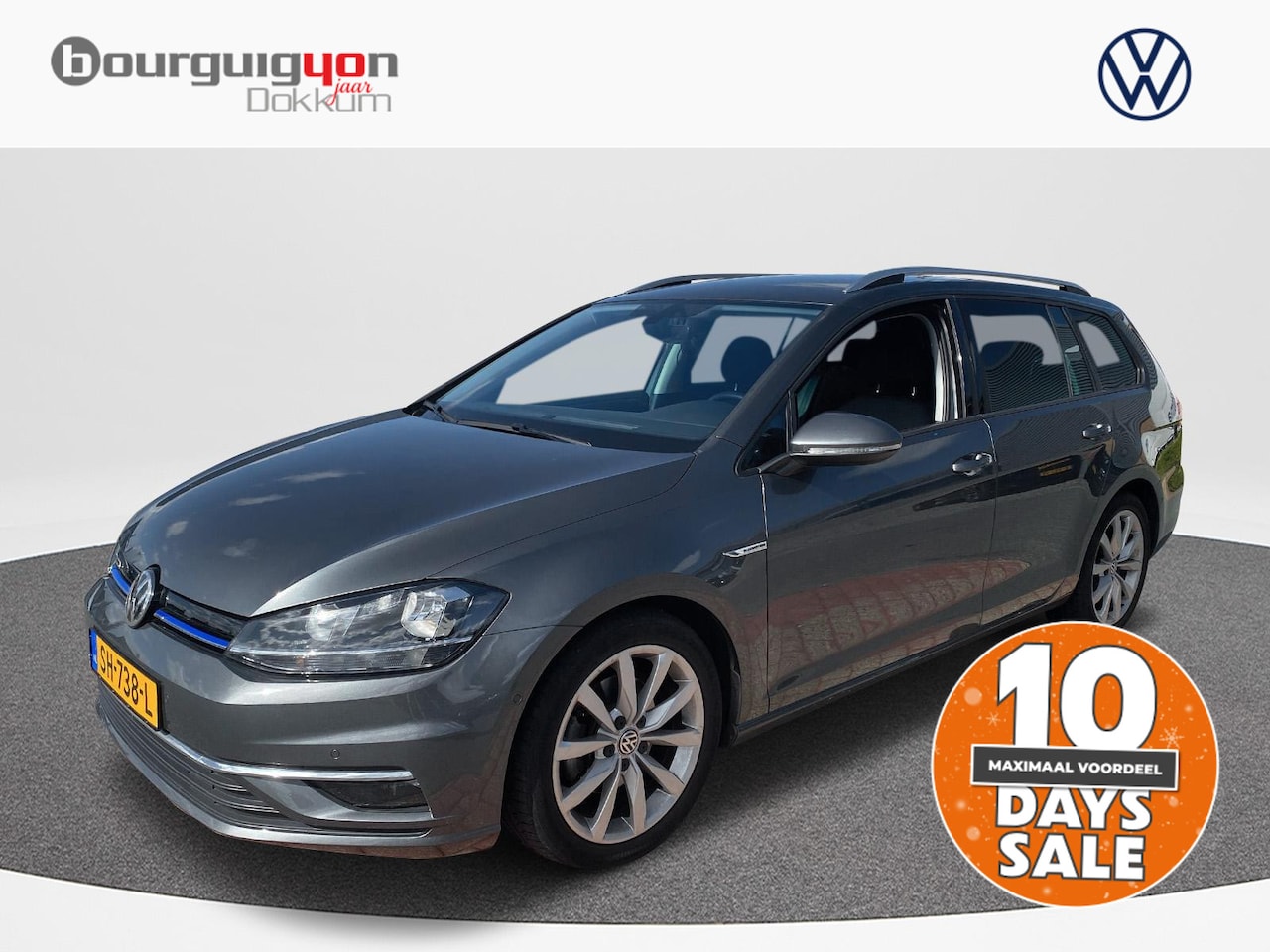 Volkswagen Golf Variant - 1.5 TSI 130 pk DSG Business | ERGO Massage | Trekhaak | Navi | Clima | - AutoWereld.nl