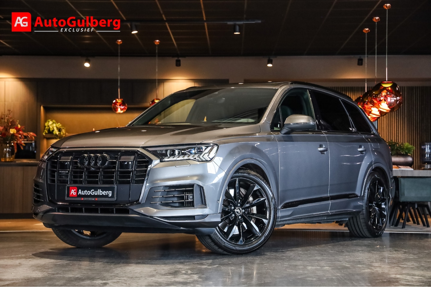 Audi Q7 - TFSI e 387PK quattro Pro Line S Plus Black Optic Sport stoelen/ Memory, Panorama dak, Head - AutoWereld.nl