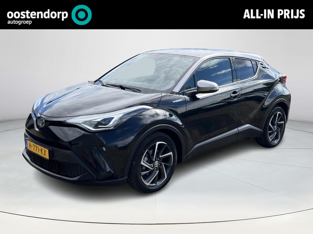 Toyota C-HR - 2.0 Hybrid Bi-Tone **DODE HOEK DETECTIE/ NAVIGATIE/ 36 MAANDEN GARANTIE** - AutoWereld.nl