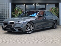 Mercedes-Benz S-klasse - 450 d 4MATIC Lang | Manufaktur Siliziumgrijs, AMG-Line, 21 inch, Achterasbesturing, Massag