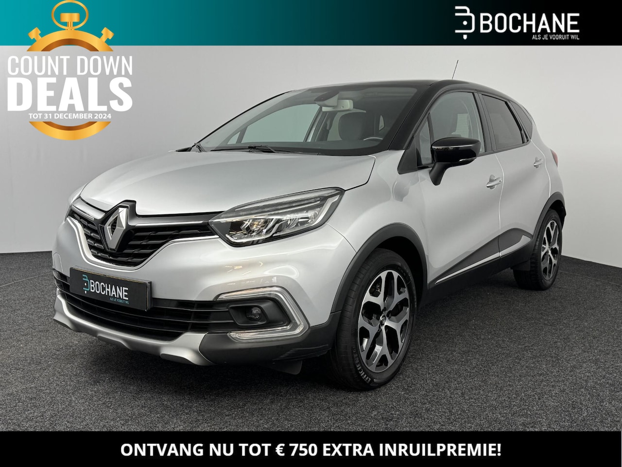 Renault Captur - 1.3 TCe 150 EDC Intens AUTOMAAT | PANORAMADAK | TREKHAAK - AutoWereld.nl