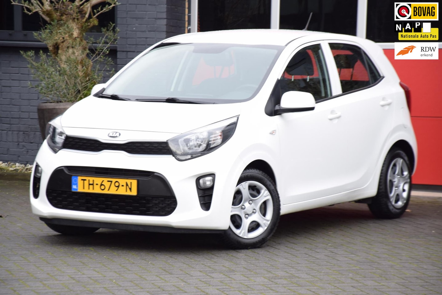 Kia Picanto - 1.0 CVVT EconomyPlusLine 2018 5 Deurs Airco Stuurbediening 15x op Voorraad! - AutoWereld.nl