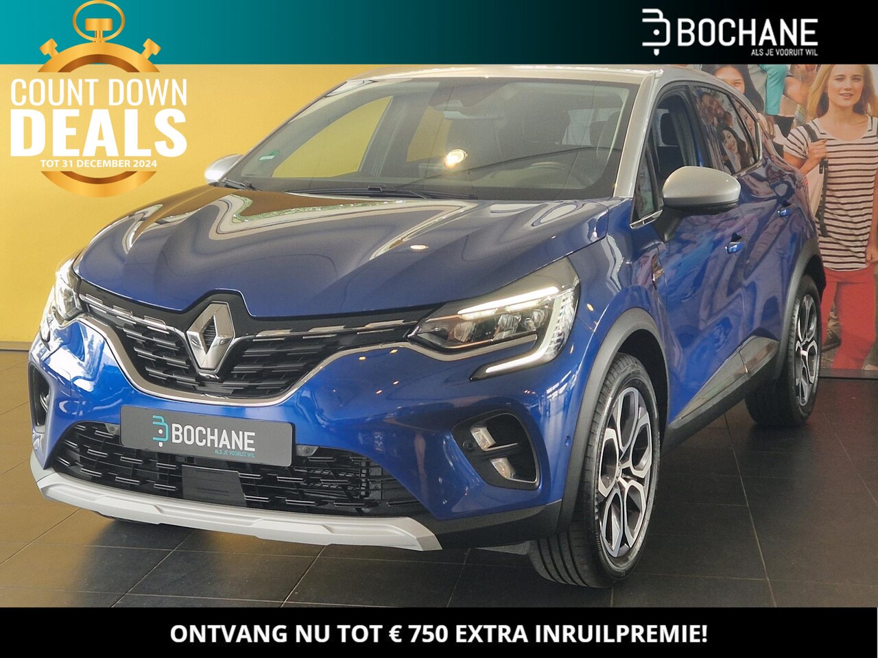 Renault Captur - 1.0 TCe 90 techno | BOSE | NAVIGATIE | ACHTERUITRIJCAMERA | PARKEERSENSOREN VOOR-EN ACHTER - AutoWereld.nl