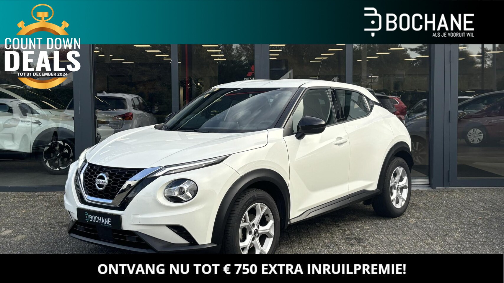 Nissan Juke - 1.0 DIG-T 116 Acenta | Climate Control | Camera | Parkeersensoren - AutoWereld.nl