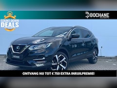 Nissan Qashqai - 1.2 DIG-T 115 Tekna Navigatie / Parkeersensoren V+A+Camera / Panoramadak / Privacy Glass /