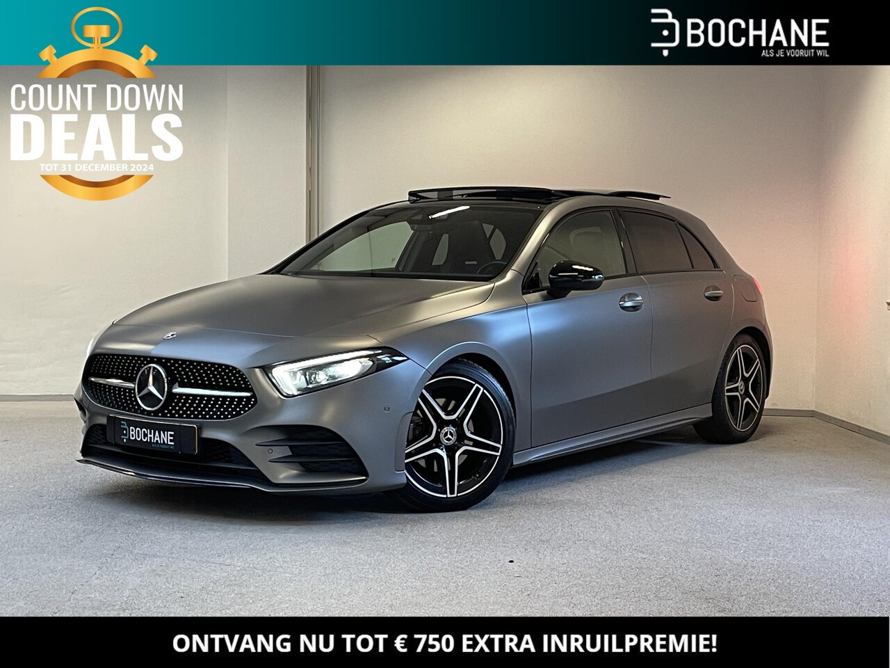 Mercedes-Benz A-klasse - 180 AMG-Line | PANO | MULTIBEAM LED | BURMESTER | CARPLAY | - AutoWereld.nl