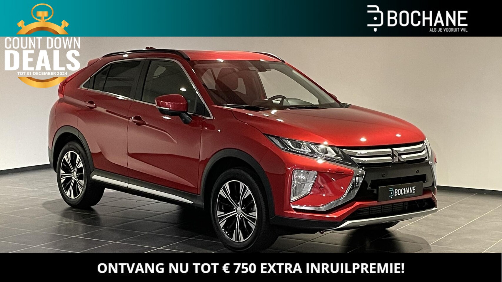 Mitsubishi Eclipse Cross - 1.5 DI-T 163 CVT First Edition | Carplay | Trekhaak | Head Up Display | - AutoWereld.nl