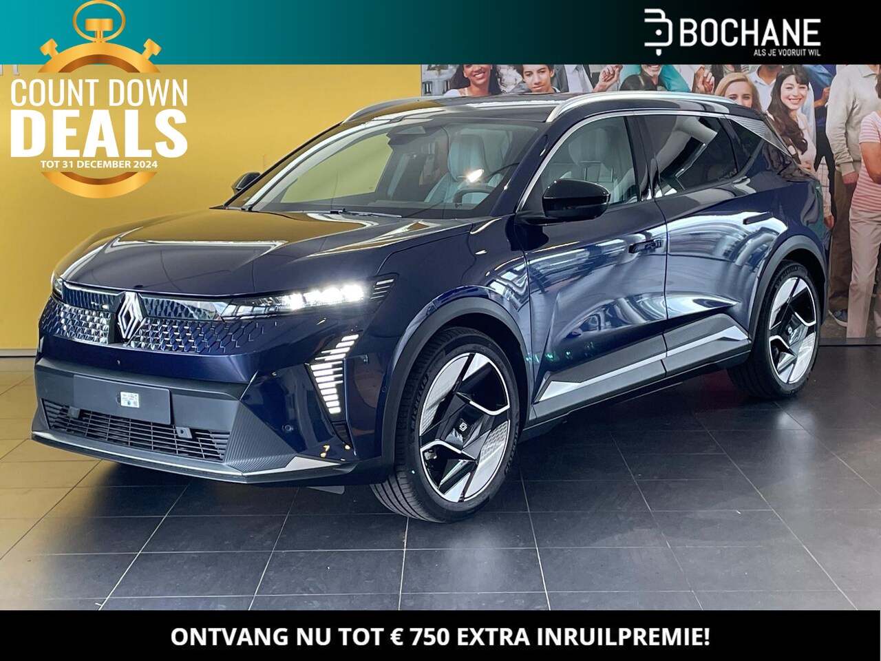 Renault Scenic E-Tech - EV87 long range iconic |PACK AUGMENTED VISION|SOLARBAY PANORAMADAK|HARMAN KARDON AUDIO| - AutoWereld.nl