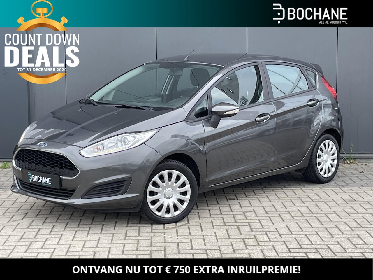 Ford Fiesta - 1.0 Style | Airco | Bleutooth | Radio - AutoWereld.nl