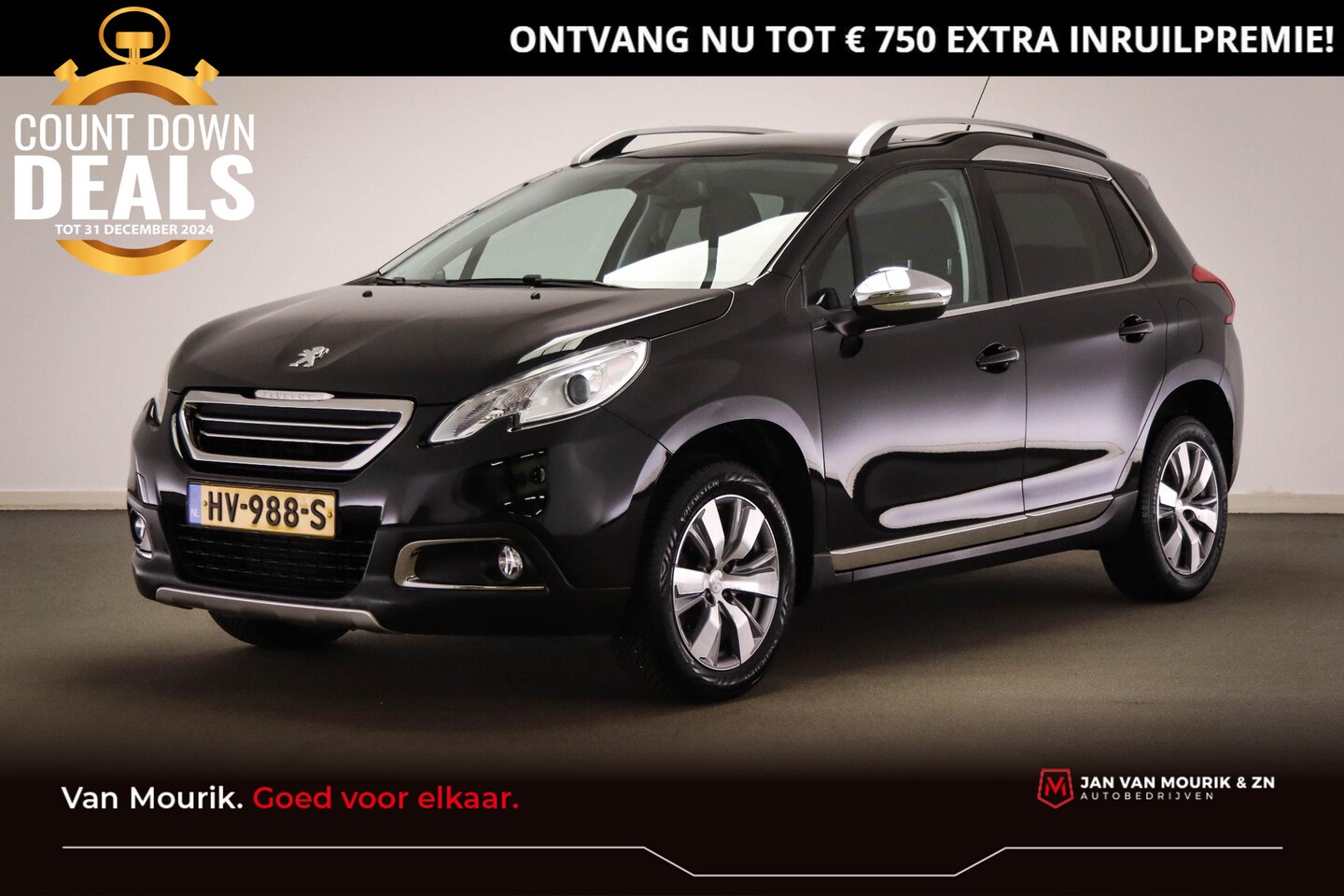 Peugeot 2008 - 1.2 PureTech 82 ETG Allure | PANORAMADAK | NAVI | PACK PREMIUM PLUS | CLIMATE | 16" - AutoWereld.nl