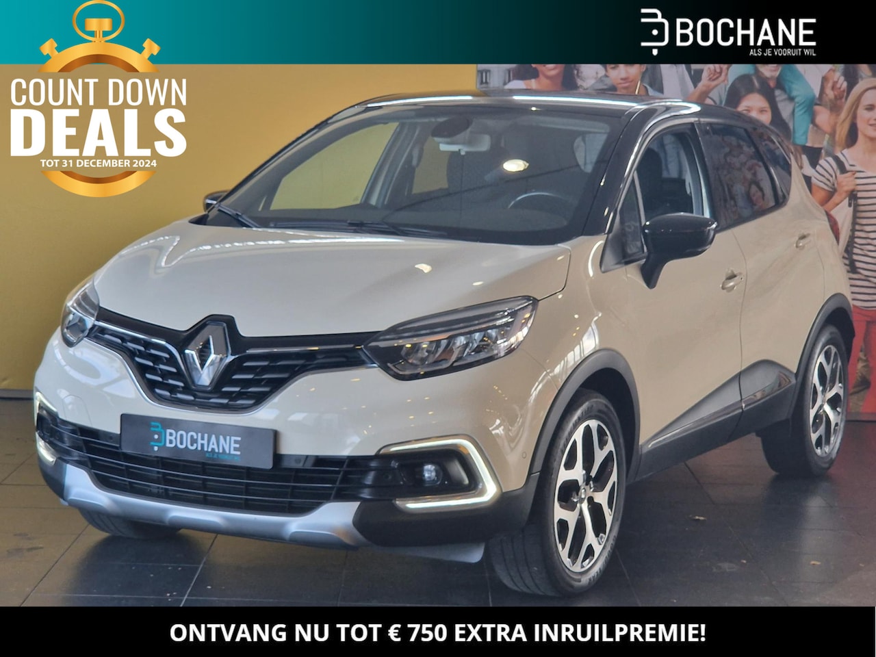 Renault Captur - 0.9 TCe 90 Intens NAVIGATIE | TREKHAAK | ACHTERUITRIJCAMERA | PARKEERSENSOREN VOOR-EN ACHT - AutoWereld.nl