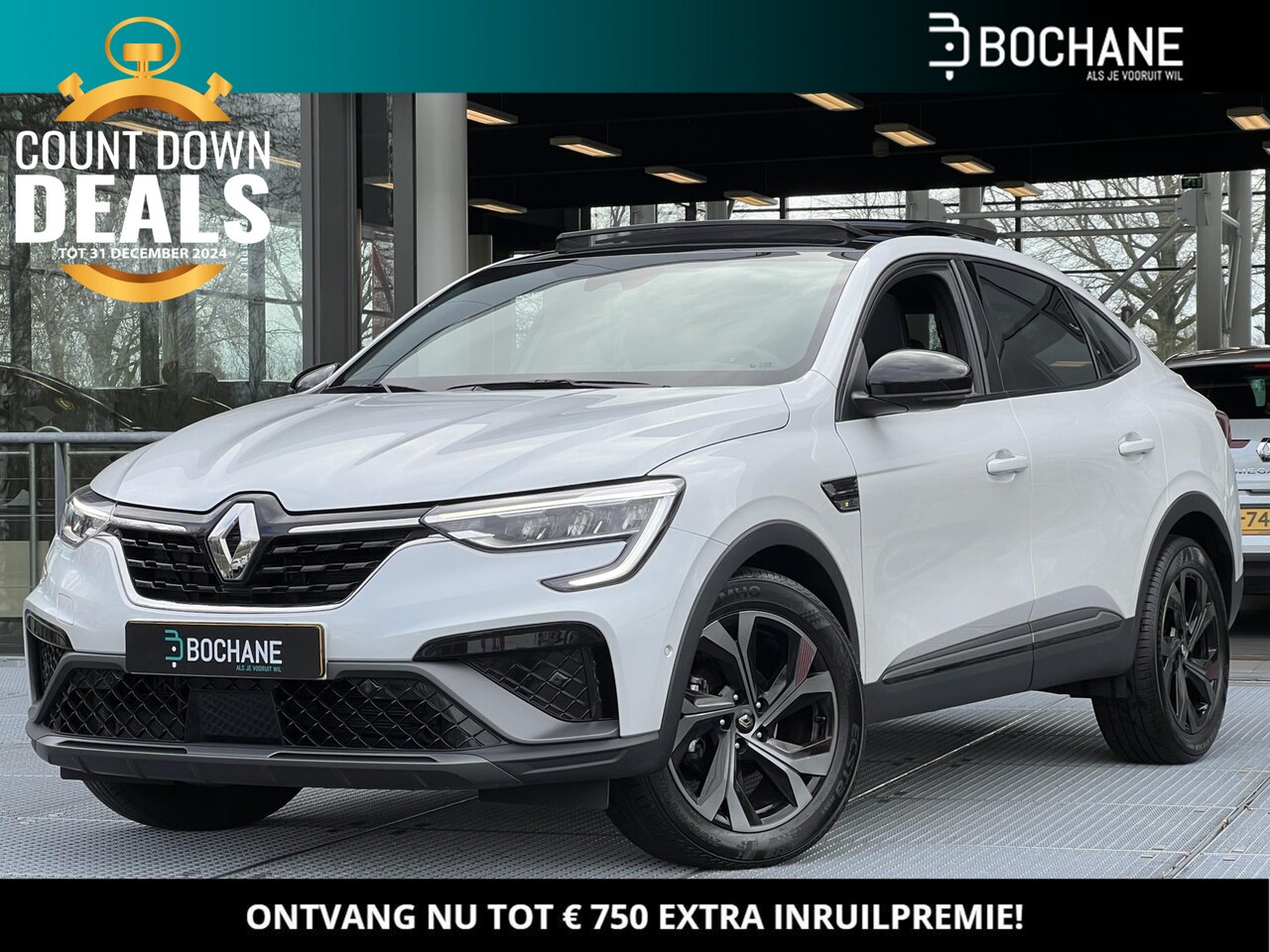 Renault Arkana - 1.3 Mild Hybrid 160 EDC R.S. line | Panoramadak | Bose Audio - AutoWereld.nl