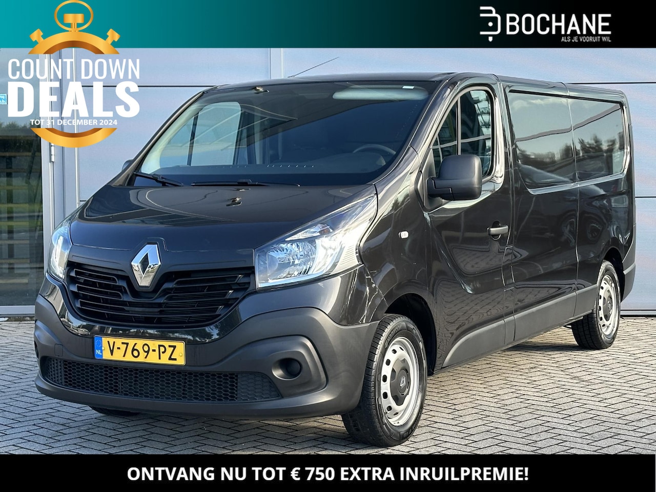 Renault Trafic - 1.6 dCi 120 T29 L2H1 Comfort | AIRCO | TREKHAAK | PAKEER SENSOREN | 1E EIGENAAR | 2-ZITS | - AutoWereld.nl