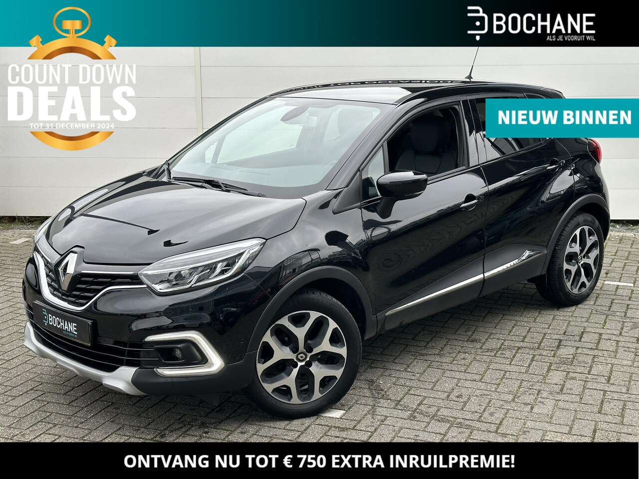 Renault Captur - 0.9 TCe 90 Intens | Lederen bekleding | Navigatie | Camera | Dealer Onderhouden | Stoelver - AutoWereld.nl